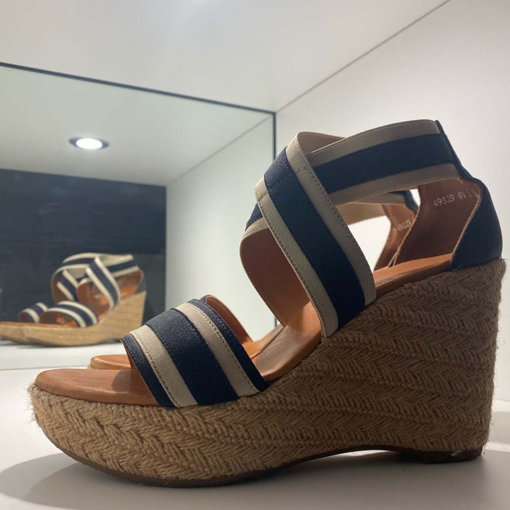 PAUL GREEN Wedge Sandal, Size 7 - Picture 3 of 5